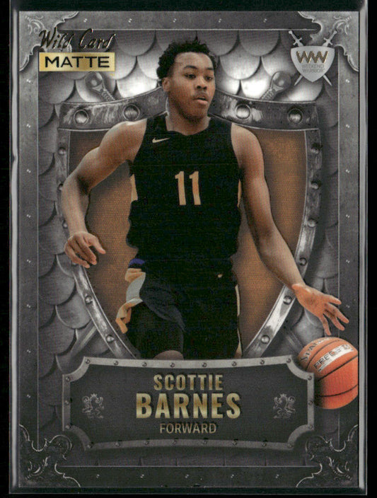 Scottie Barnes 2022 Wild Card Matte Weekend Warrior Silver/White/Orange #WW-36