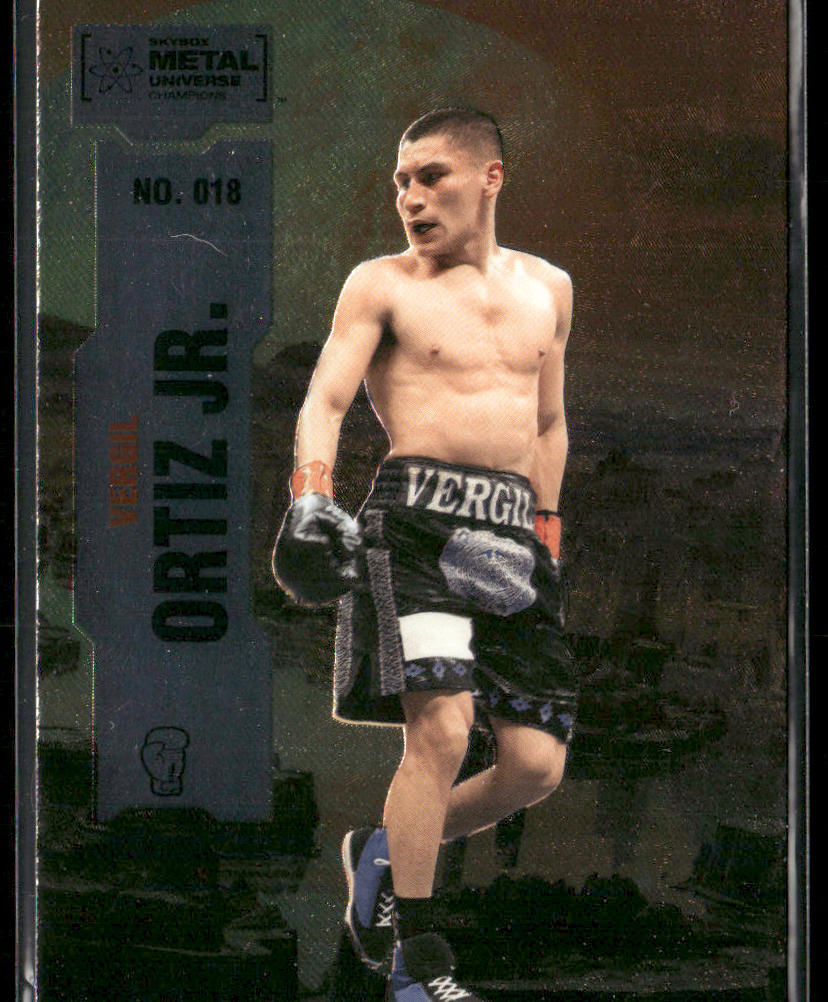 Vergil Ortiz Jr. 2022 SkyBox Metal Universe Champions #018 front