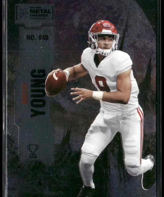 Bryce Young 2022 SkyBox Metal Universe Champions #040