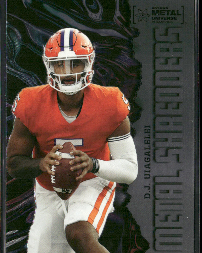 D.J. Uiagalelei 2022 SkyBox Metal Universe Champions Spectrum #108