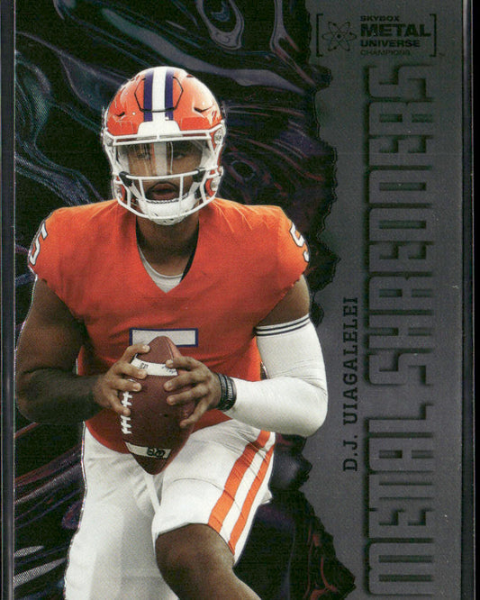 D.J. Uiagalelei 2022 SkyBox Metal Universe Champions Spectrum #108