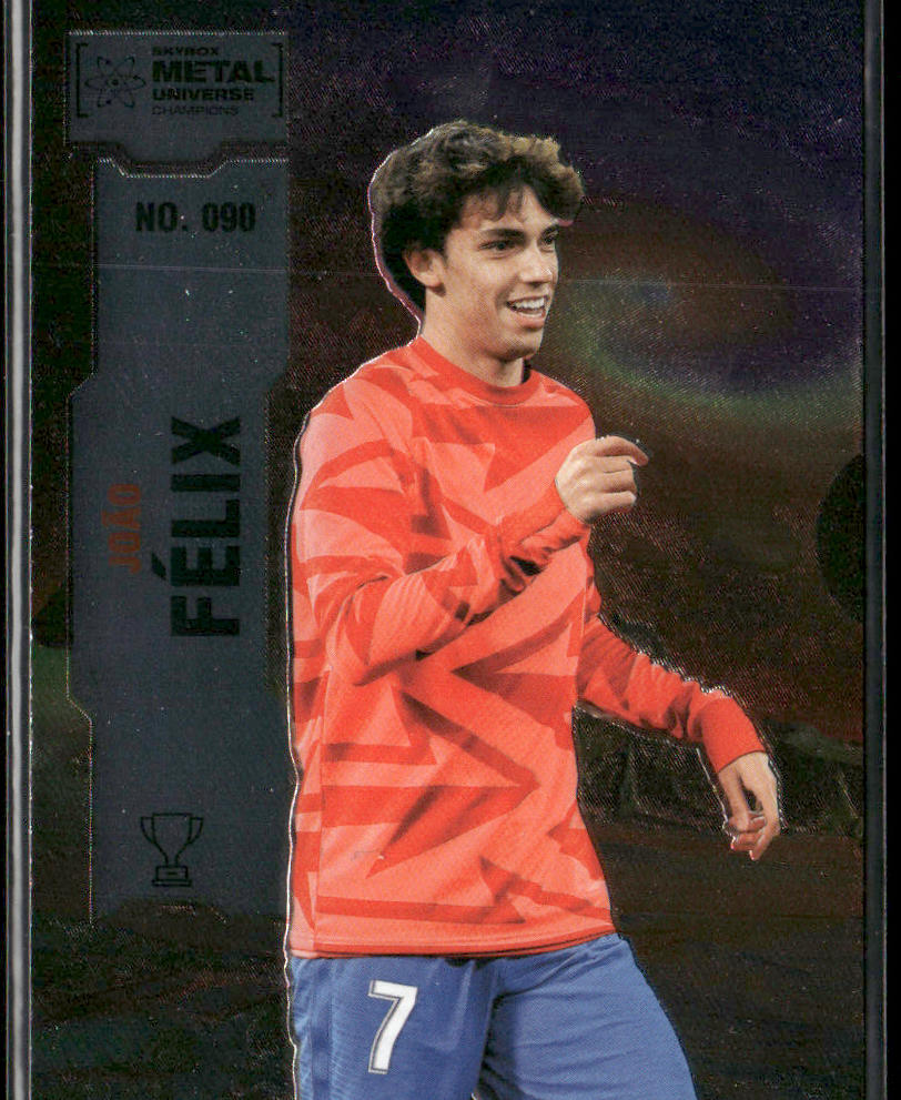 Joao Felix 2022 SkyBox Metal Universe Champions #090 front