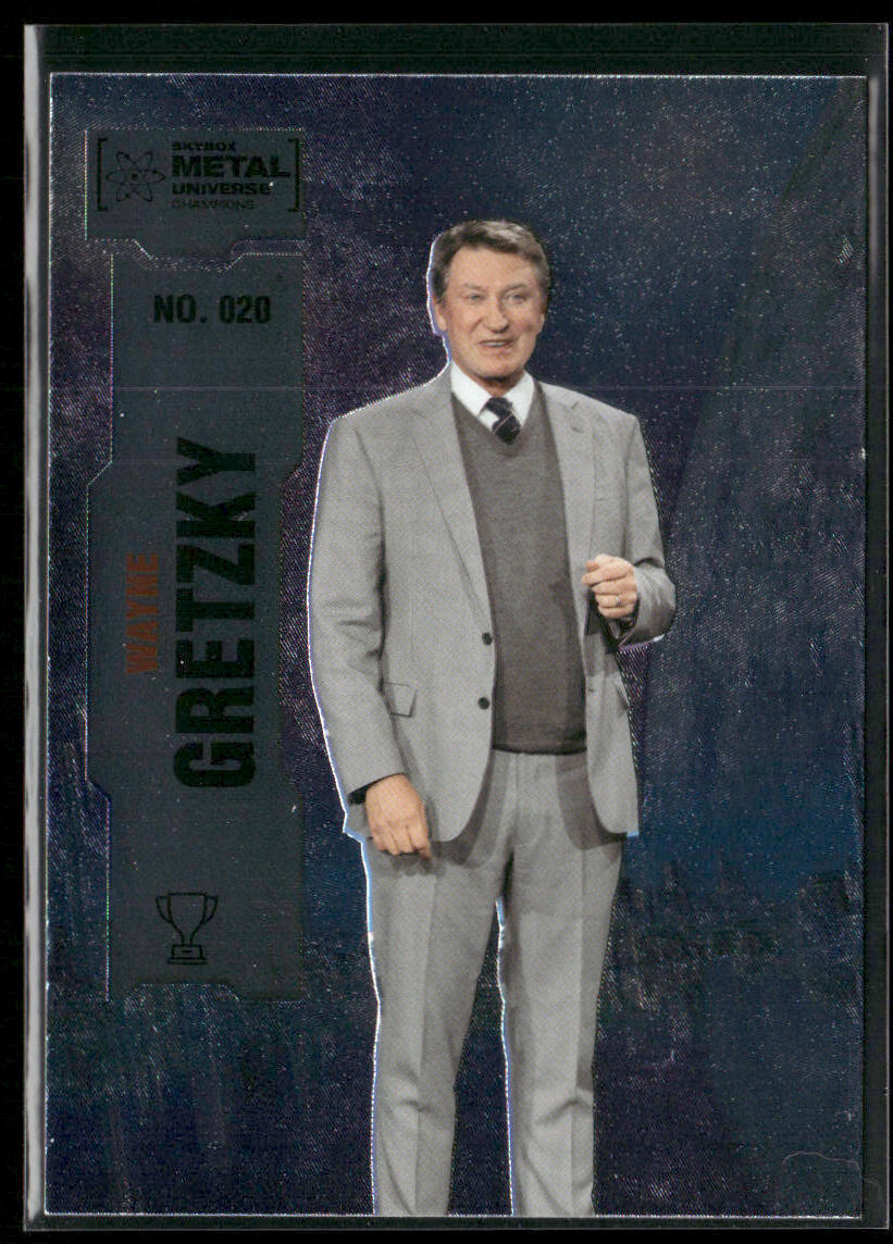 Wayne Gretzky 2022 SkyBox Metal Universe Champions #020 front
