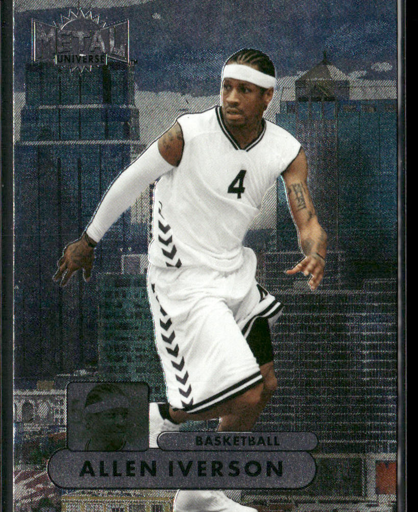 Allen Iverson 2022 SkyBox Metal Universe Champions 1997-98 Retro Metal #RMUC-30