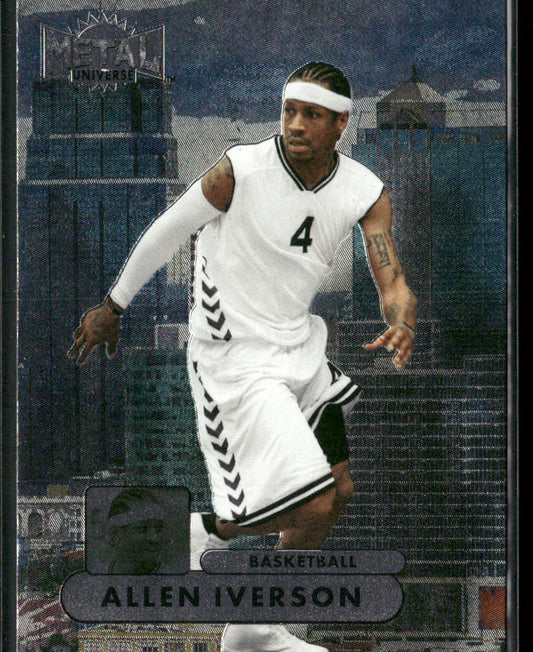 Allen Iverson 2022 SkyBox Metal Universe Champions 1997-98 Retro Metal #RMUC-30