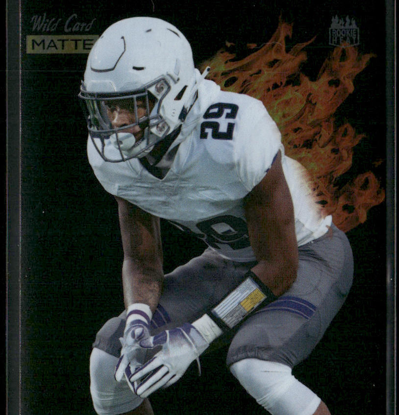 Greg Newsome II 2021 Wild Card Matte Red Hot Rookies Orange Flame #MRHR-23