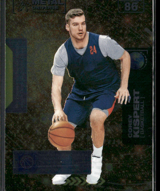Corey Kispert 2021 SkyBox Metal Universe Champions #86