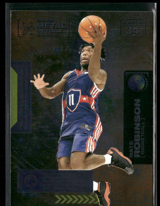 Nate Robinson 2021 SkyBox Metal Universe Champions #34