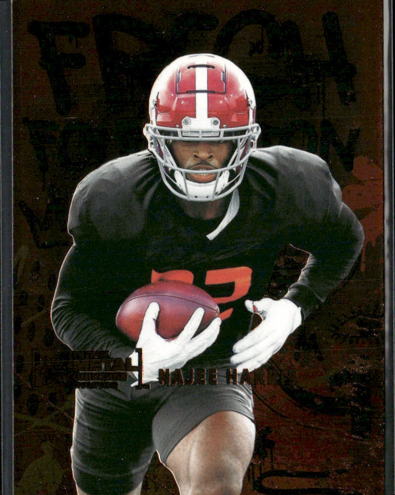Najee Harris 2021 SkyBox Metal Universe Champions Fresh Foundation #FF23