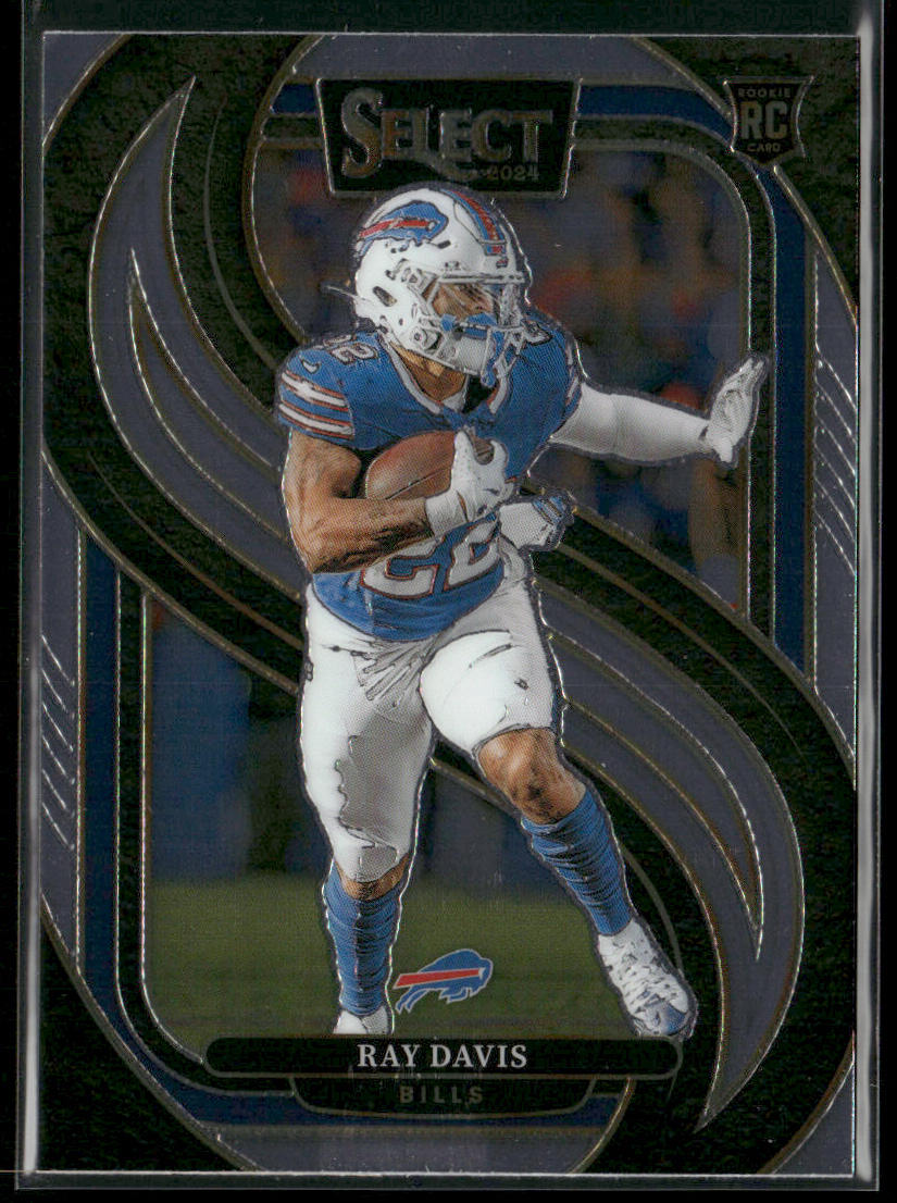 Ray Davis 2024 Panini Select #189 RC Buffalo Bills