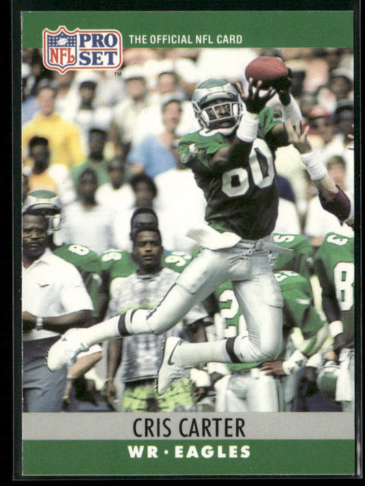 Cris Carter 1990 Pro Set #246 Philadelphia Eagles front