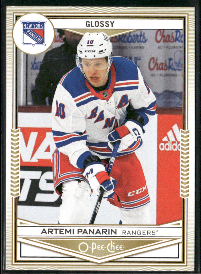 Artemi Panarin 2024-25 Upper Deck O-Pee-Chee Glossy Gold #OG-13 New York Rangers front