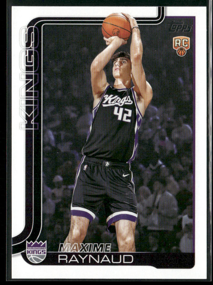 Maxime Raynaud 2025-26 Topps #243 RC Sacramento Kings