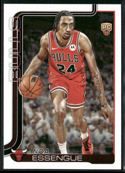 Noa Essengue 2025-26 Topps #212 RC Chicago Bulls