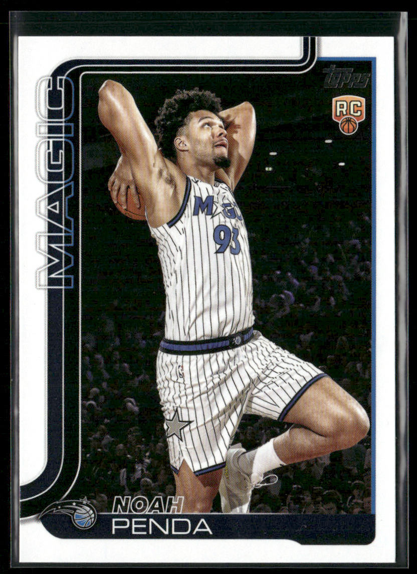 Noah Penda 2025-26 Topps #232 RC Orlando Magic