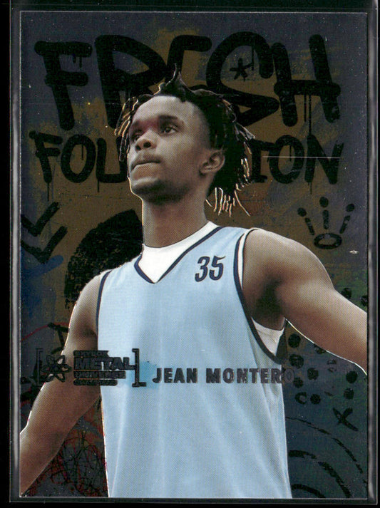 Jean Montero 2021 SkyBox Metal Universe Champions Fresh Foundation #FF42