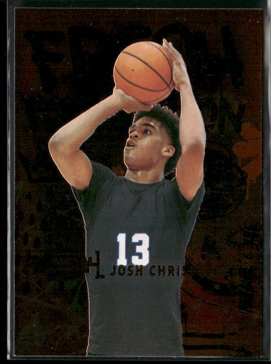 Josh Christopher 2021 SkyBox Metal Universe Fresh Foundation Copper #FF11