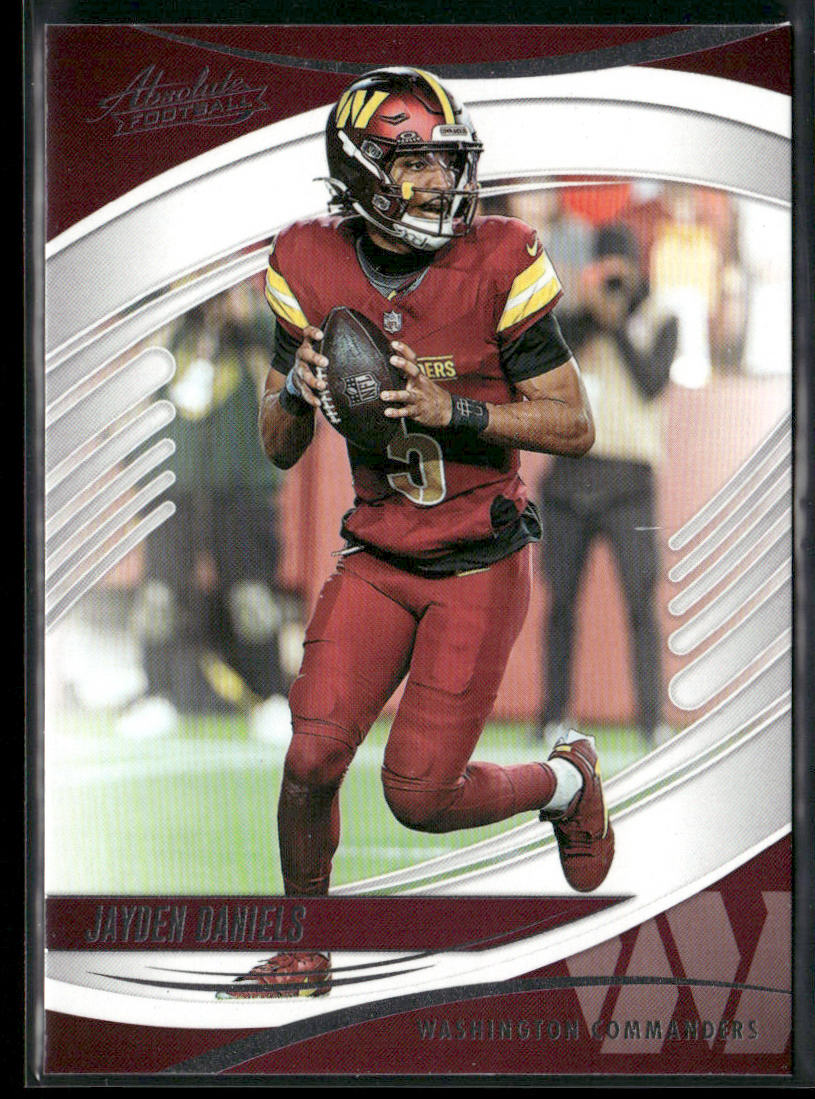Jayden Daniels 2025 Panini Absolute Retail #44 Washington Commanders front