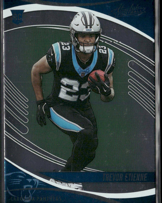 Trevor Etienne 2025 Panini Absolute Retail #189 RC Carolina Panthers