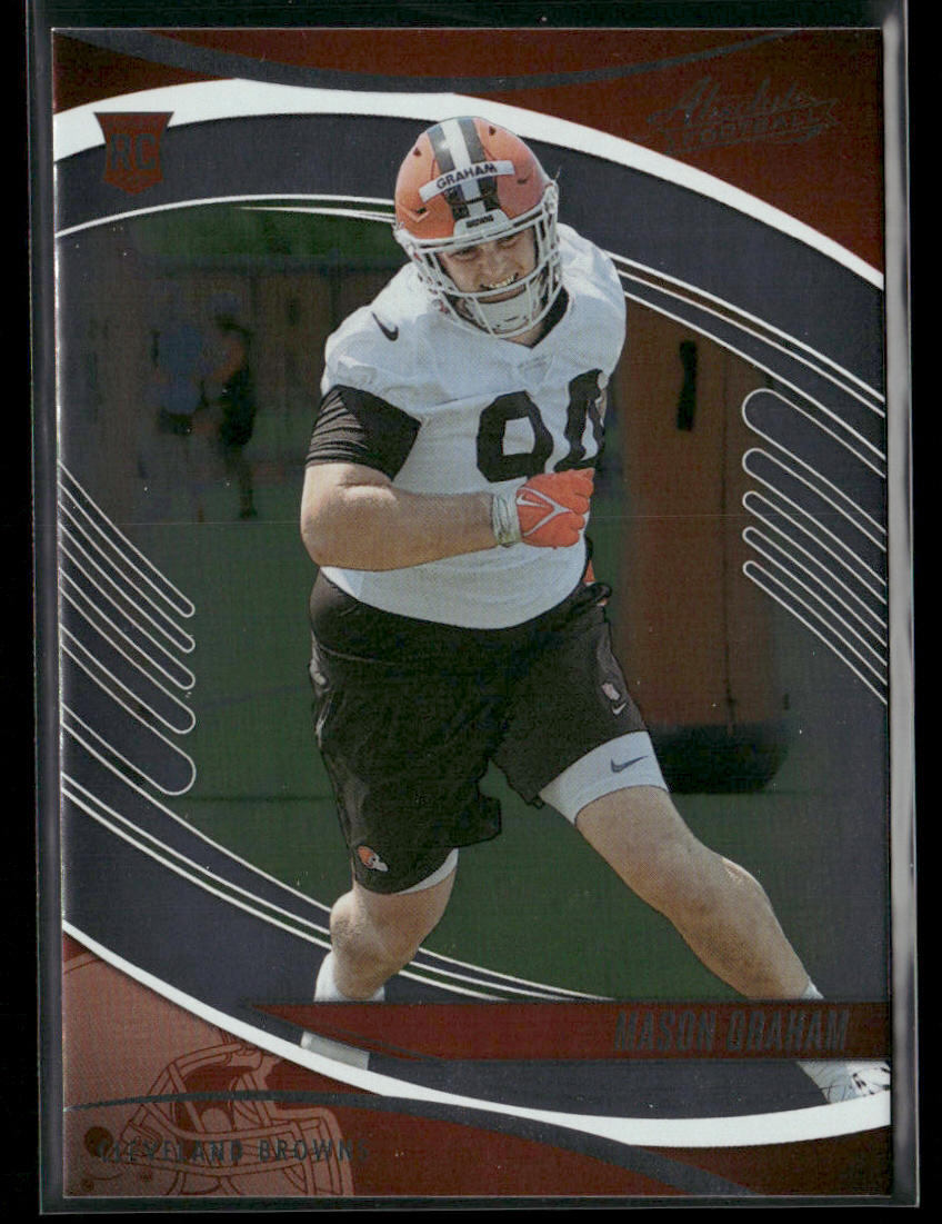 Mason Graham 2025 Panini Absolute Retail #156 RC Cleveland Browns