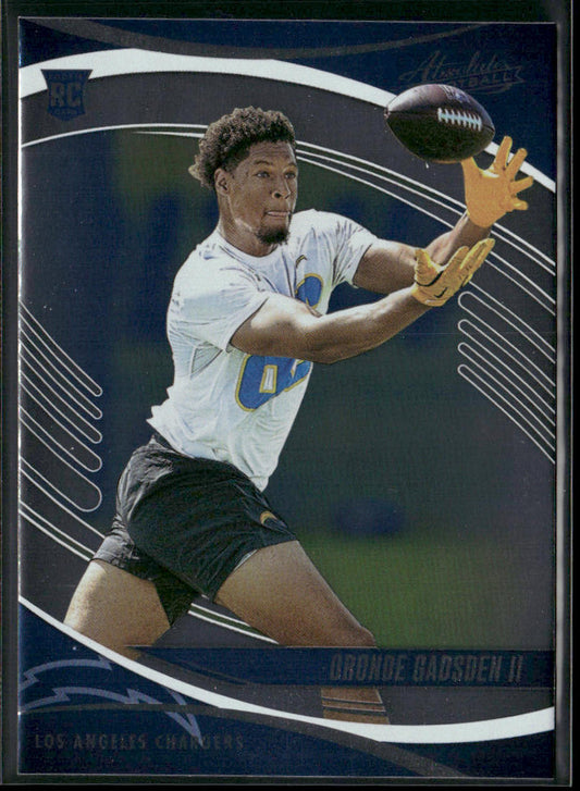 Oronde Gadsden II 2025 Panini Absolute Retail #167 RC Los Angeles Chargers