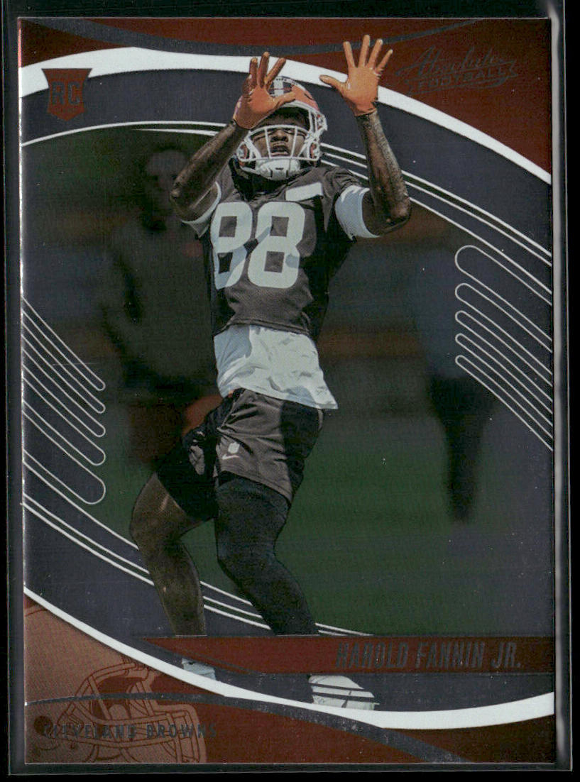 Harold Fannin Jr. 2025 Panini Absolute Retail #126 RC Cleveland Browns
