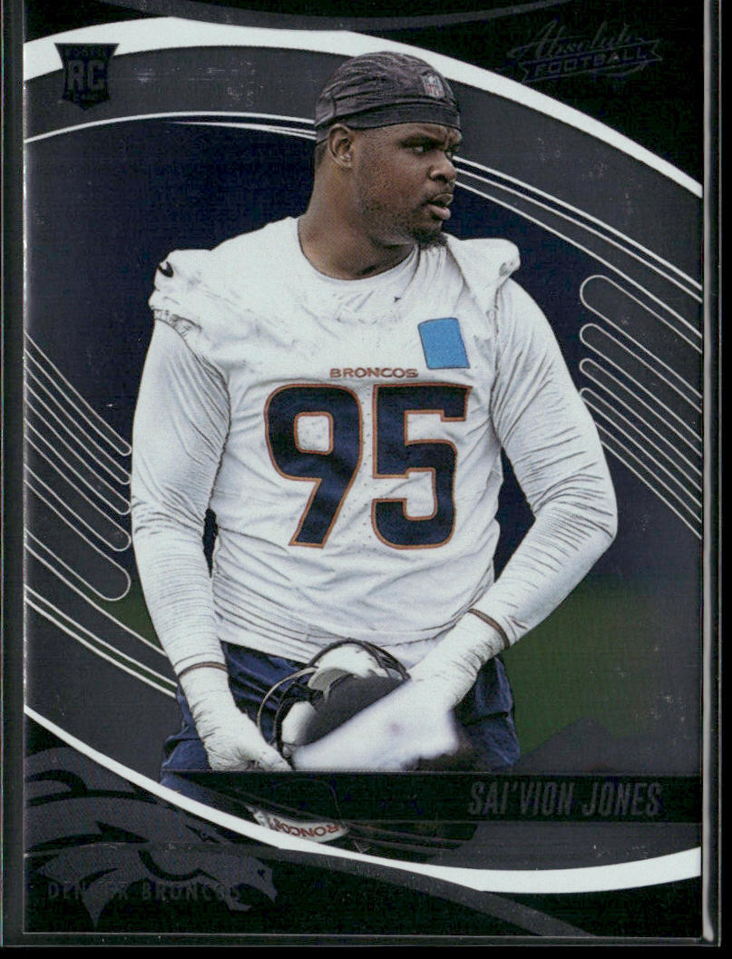 Sai'vion Jones 2025 Panini Absolute Retail #175 RC Denver Broncos
