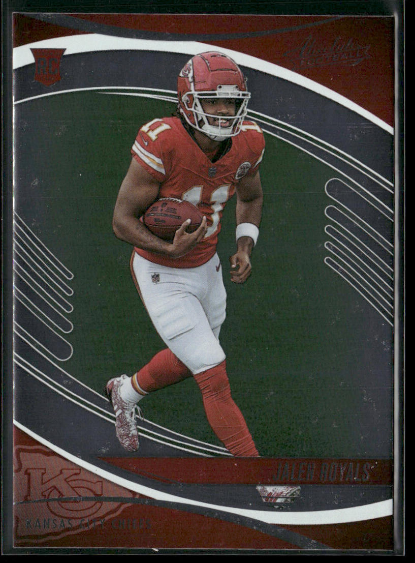 Jalen Royals 2025 Panini Absolute Retail #133 RC Kansas City Chiefs
