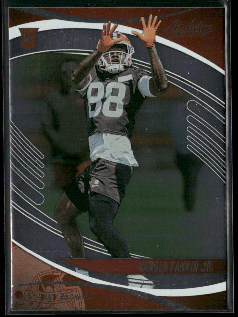 Harold Fannin Jr. 2025 Panini Absolute Retail #126 RC Cleveland Browns front