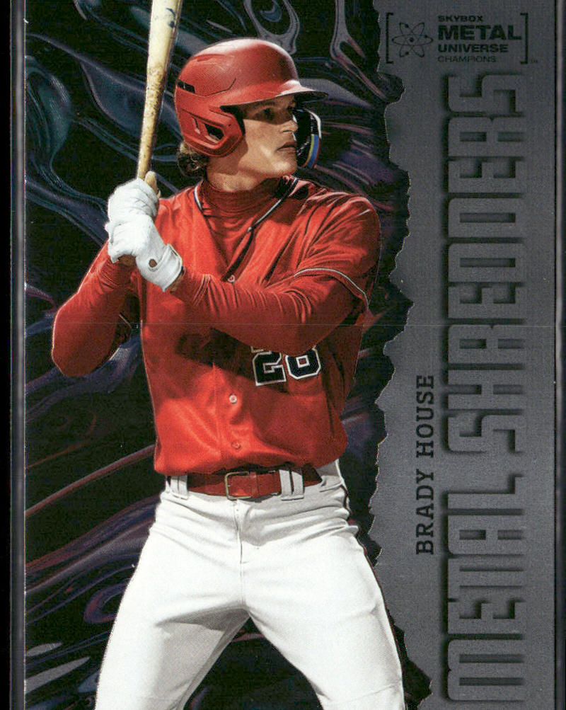Brady House 2022 SkyBox Metal Universe Champions #141 front
