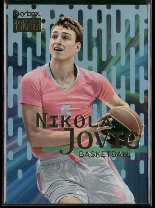 Nikola Jovic 2022 SkyBox Metal Universe Champions Skybox Premium #S-7