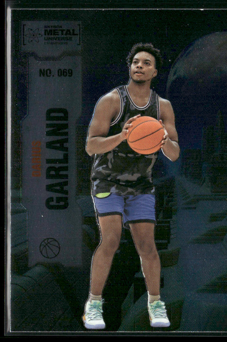 Darius Garland 2022 SkyBox Metal Universe Champions #069 front