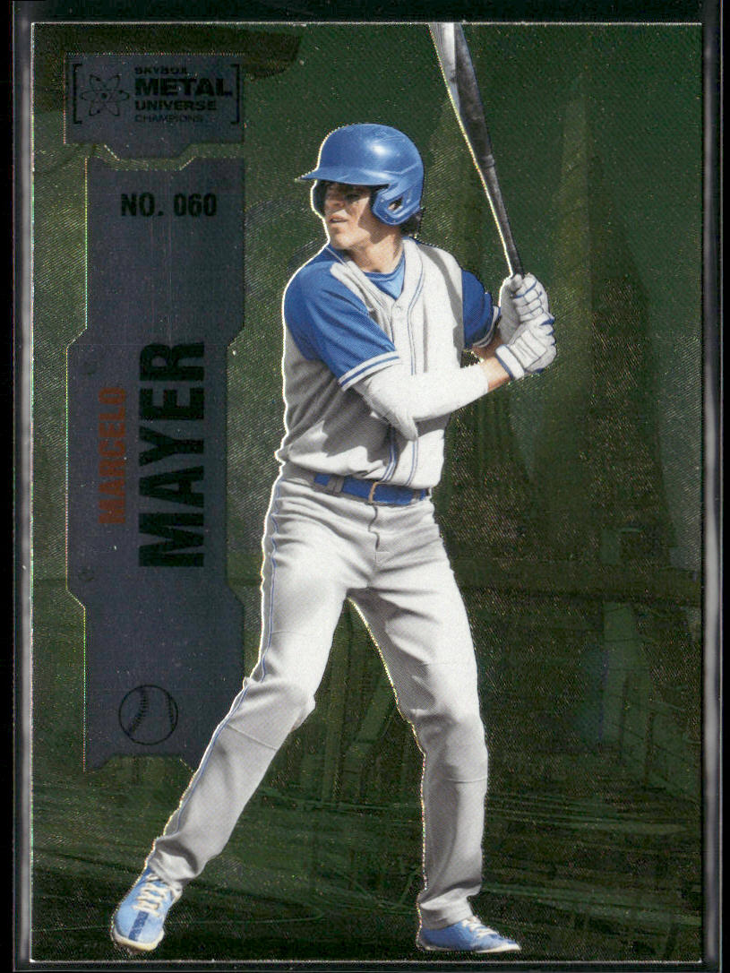 Marcelo Mayer 2022 SkyBox Metal Universe Champions #060 front