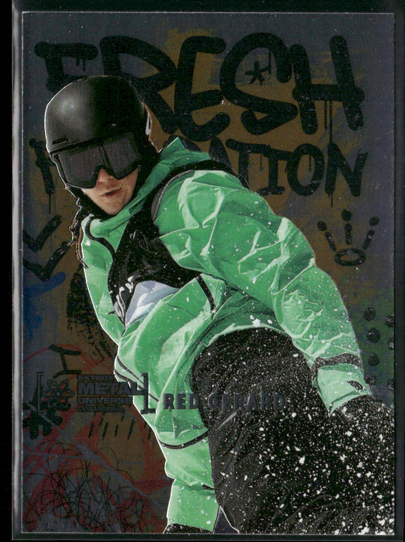 Red Gerard 2021 SkyBox Metal Universe Champions Fresh Foundation #FF21