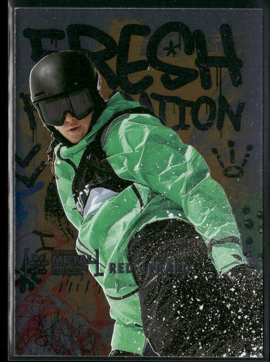 Red Gerard 2021 SkyBox Metal Universe Champions Fresh Foundation #FF21