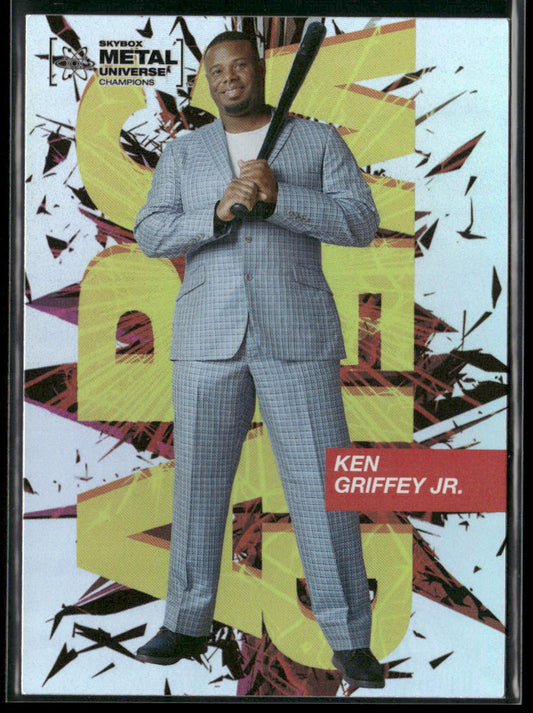 Ken Griffey Jr. 2021 SkyBox Metal Universe Champions Arc Weld #AW-9
