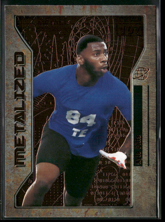 Kyle Pitts 2021 SkyBox Metal Universe Champions Copper #107