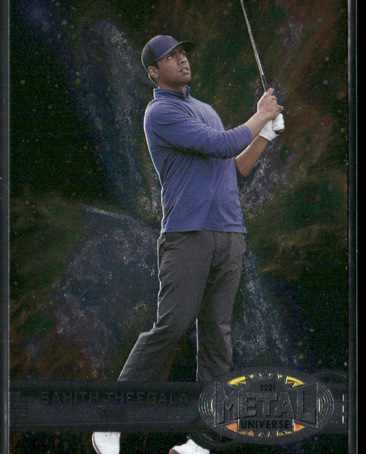 Sahith Theegala 2021 SkyBox Metal Universe Champions 1997-98 Retro #RB-19