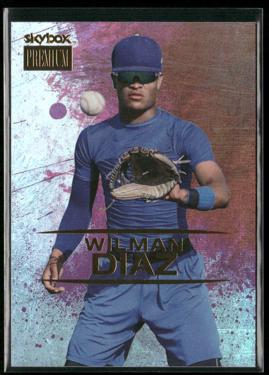Wilman Diaz 2021 SkyBox Metal Universe Champions Skybox Premium #S-22