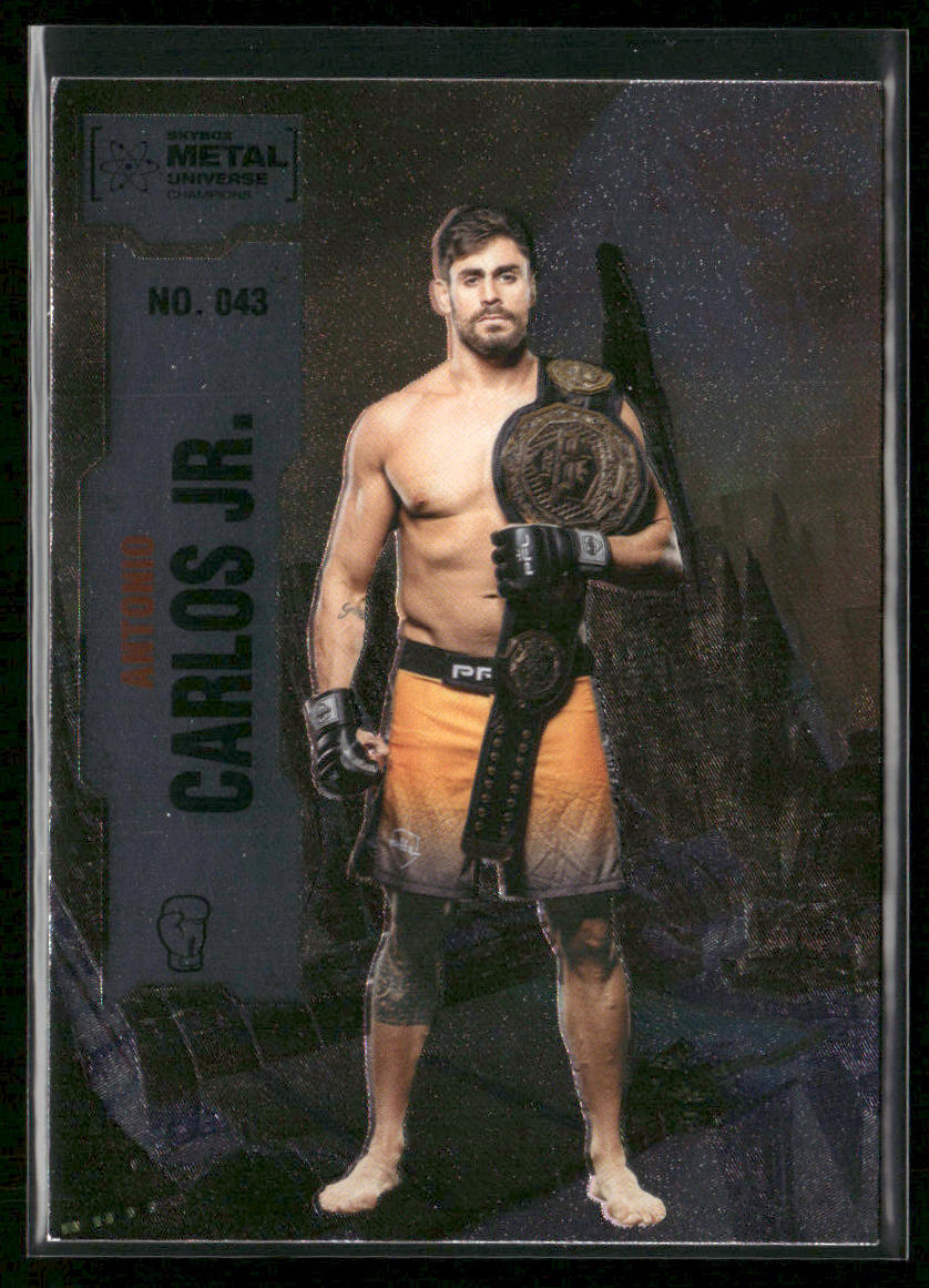 Antonio Carlos Jr. 2022 SkyBox Metal Universe Champions #043 front