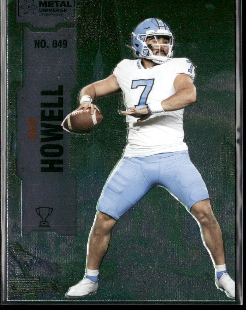 Sam Howell 2022 SkyBox Metal Universe Champions #049 front