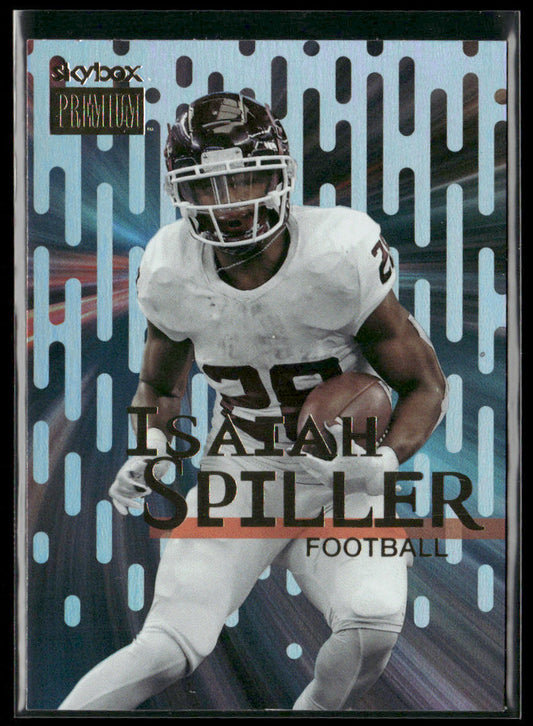 Isaiah Spiller 2022 SkyBox Metal Universe Champions Skybox Premium #S-31