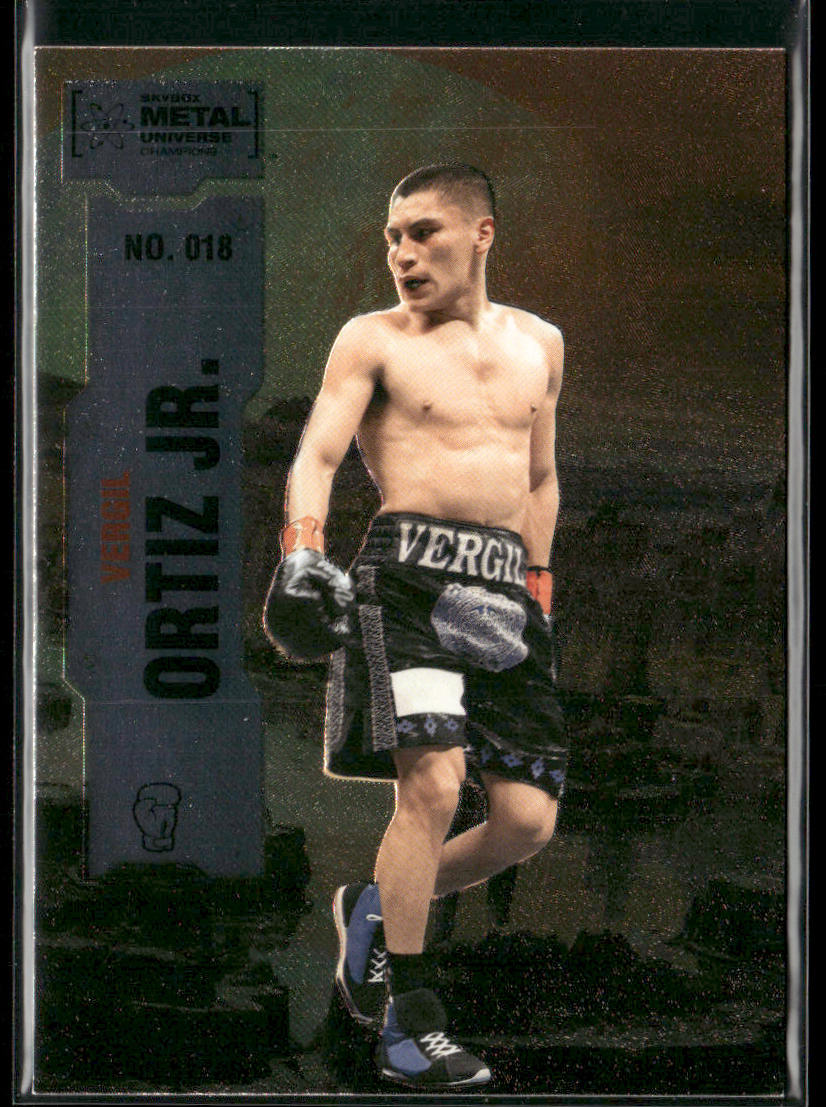 Vergil Ortiz Jr. 2022 SkyBox Metal Universe Champions #018 front