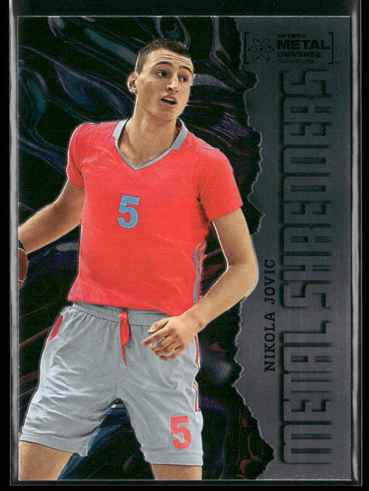 Nikola Jovic 2022 SkyBox Metal Universe Champions #107
