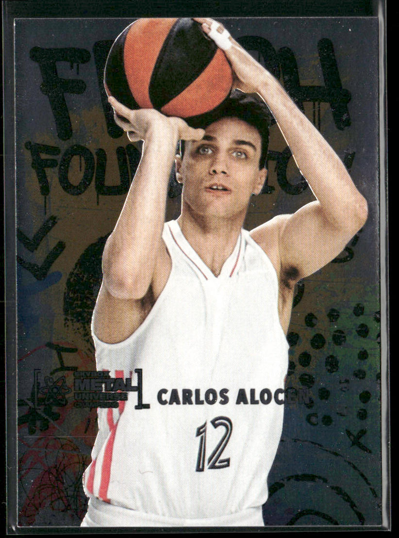 Carlos Alocen 2021 SkyBox Metal Universe Champions Fresh Foundation #FF4 front