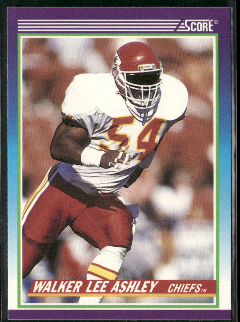 Walker Lee Ashley 1990 Score #511 RC Kansas City Chiefs