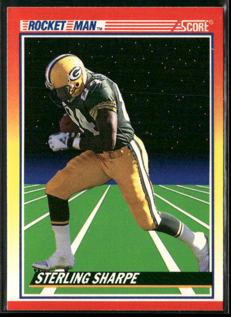 Sterling Sharpe 1990 Score #560 Green Bay Packers front