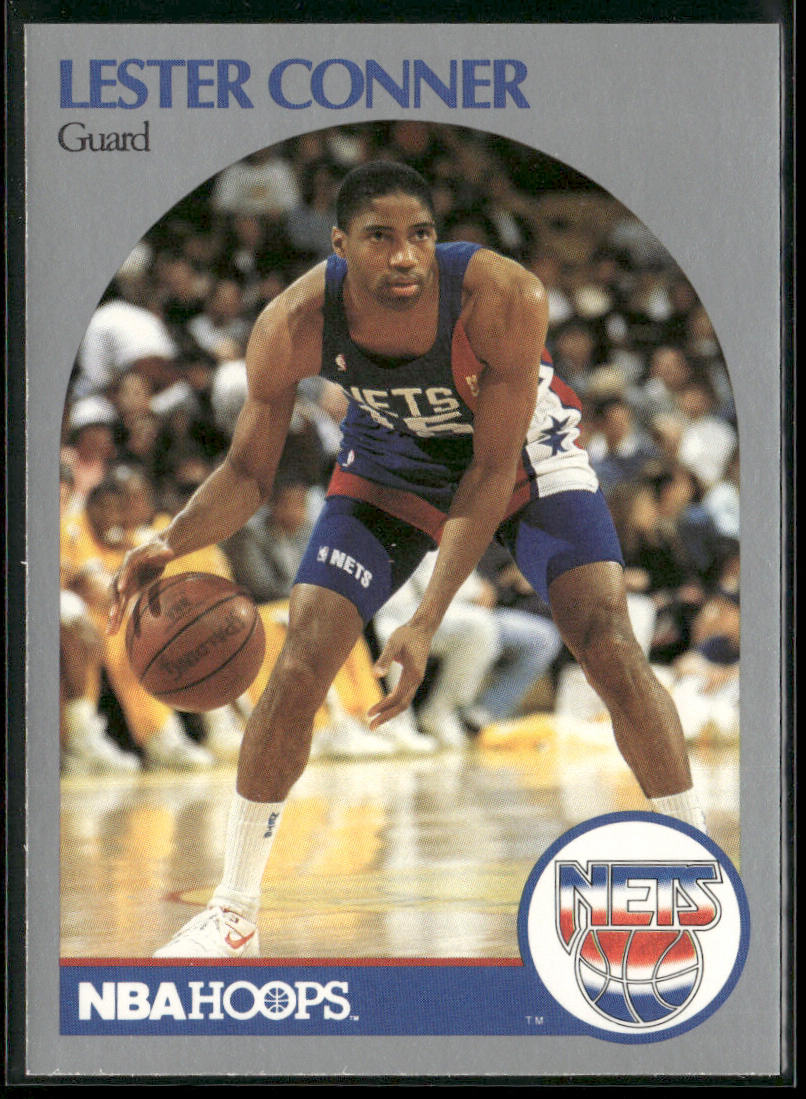 Lester Conner 1990-91 Hoops #195 New Jersey Nets