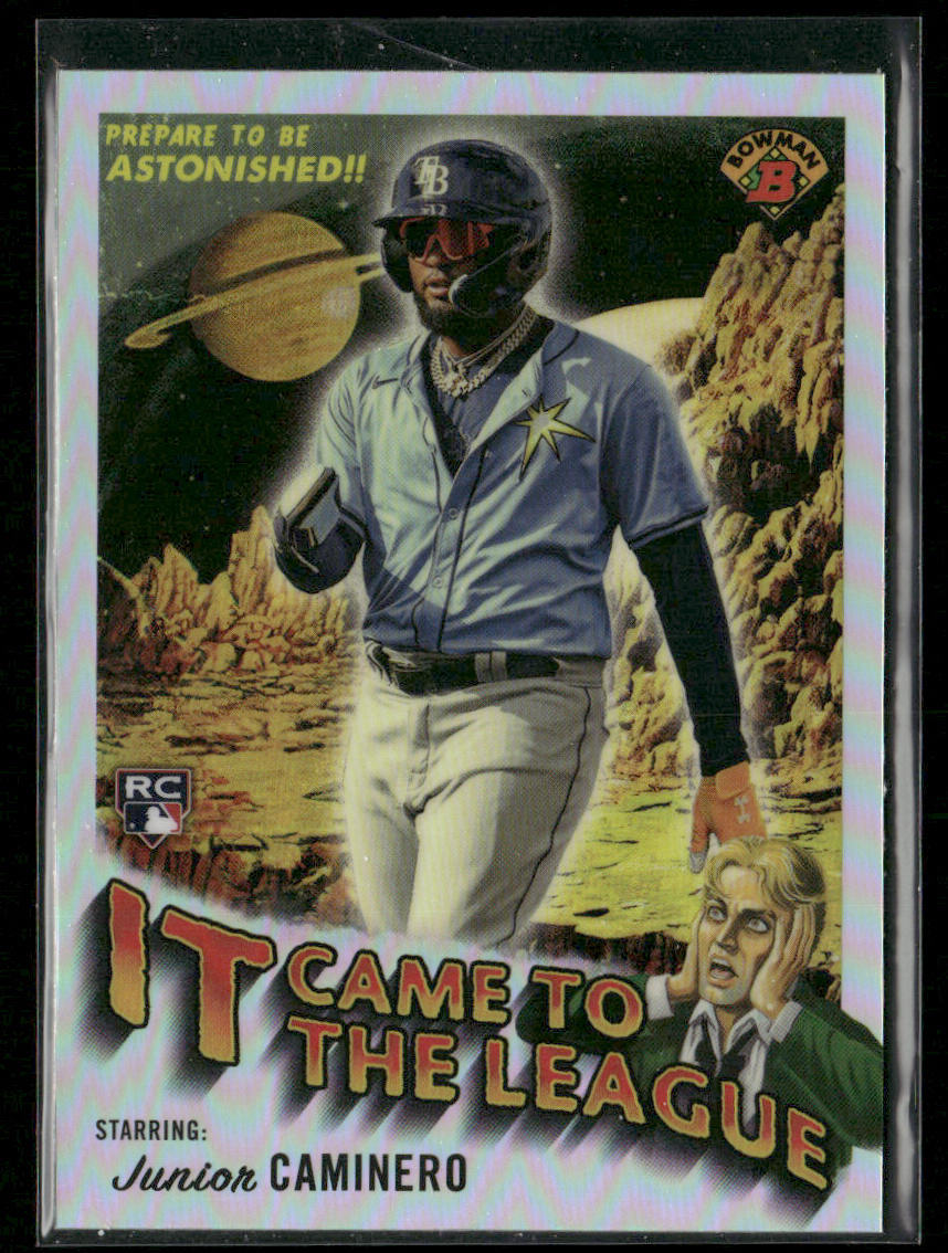 Junior Caminero 2024 Bowman Chrome It Came to the League #IT-3 Tampa Bay Rays