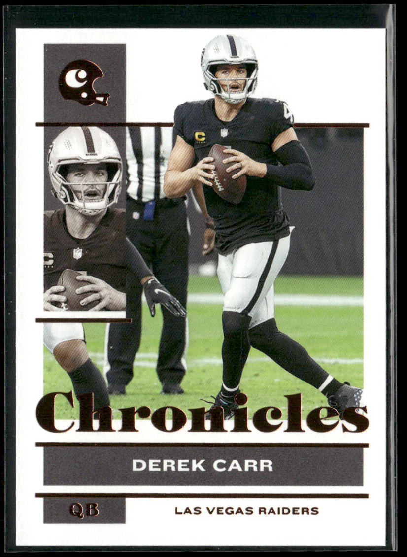 Derek Carr 2021 Panini Chronicles #62 Las Vegas Raiders